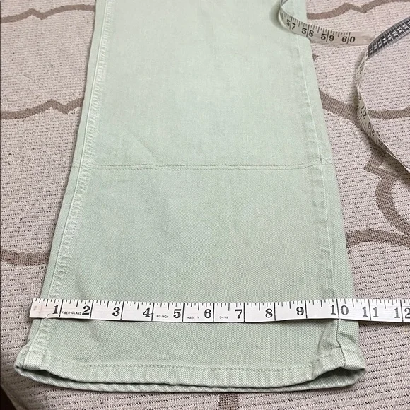 Anthropologie Pilcro Eventide High Rise Wide Leg Chino Trouser Pants, size 28 - Picture 14 of 16